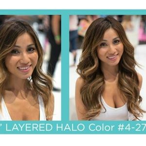 Hair Halocouture 16" Color: 4-27